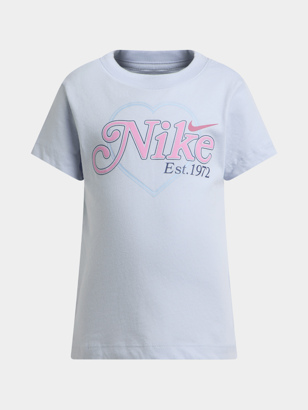 Nike Girls Varsity Prep Heart T-Shirt In Ghost