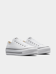 Converse Womens Lift Low Sneakers In White