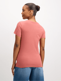 Puma Womens Essential Logo T-shirt In Red