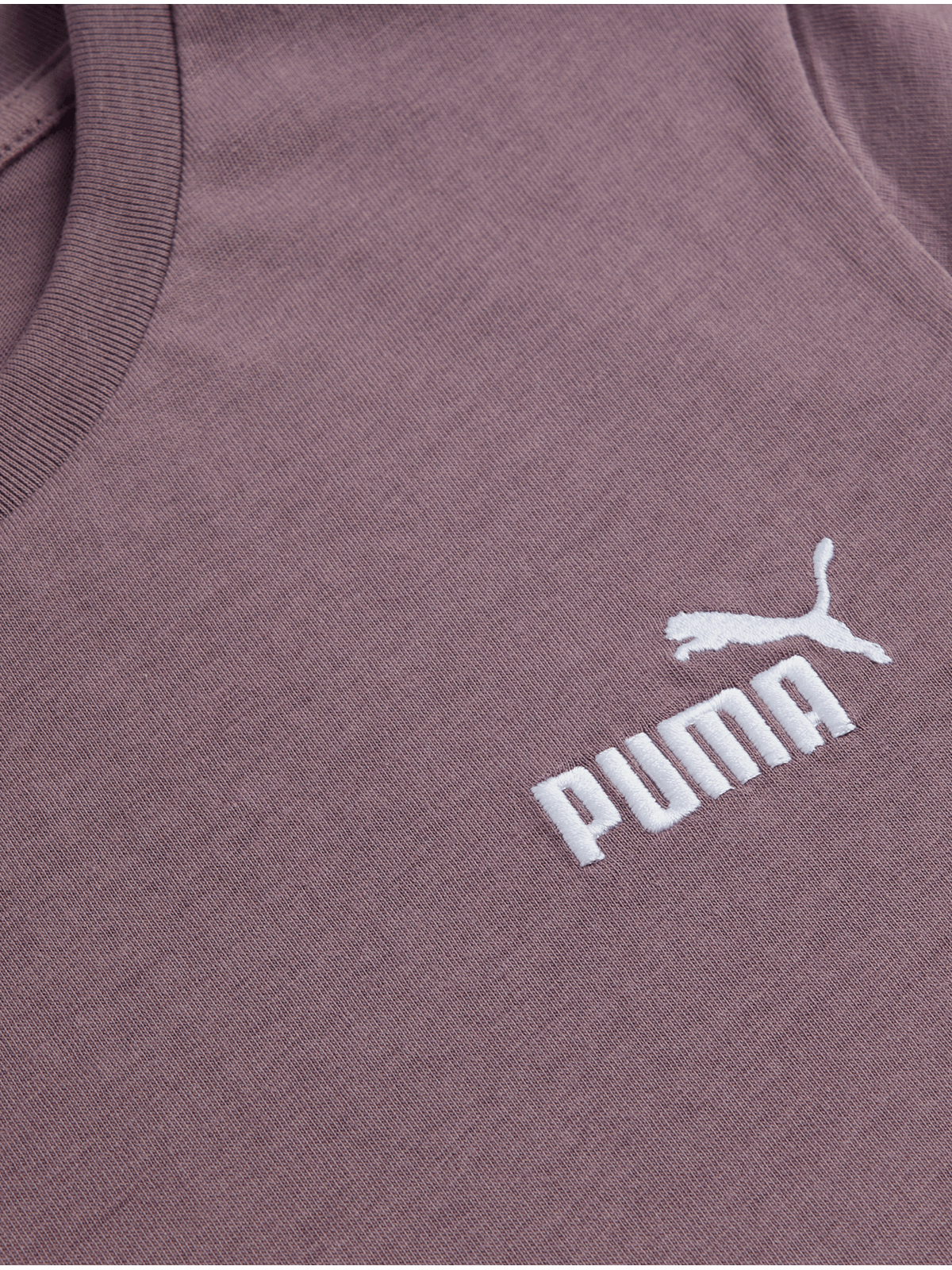 Puma Womens Essential Small Logo T-Shirt In Raison
