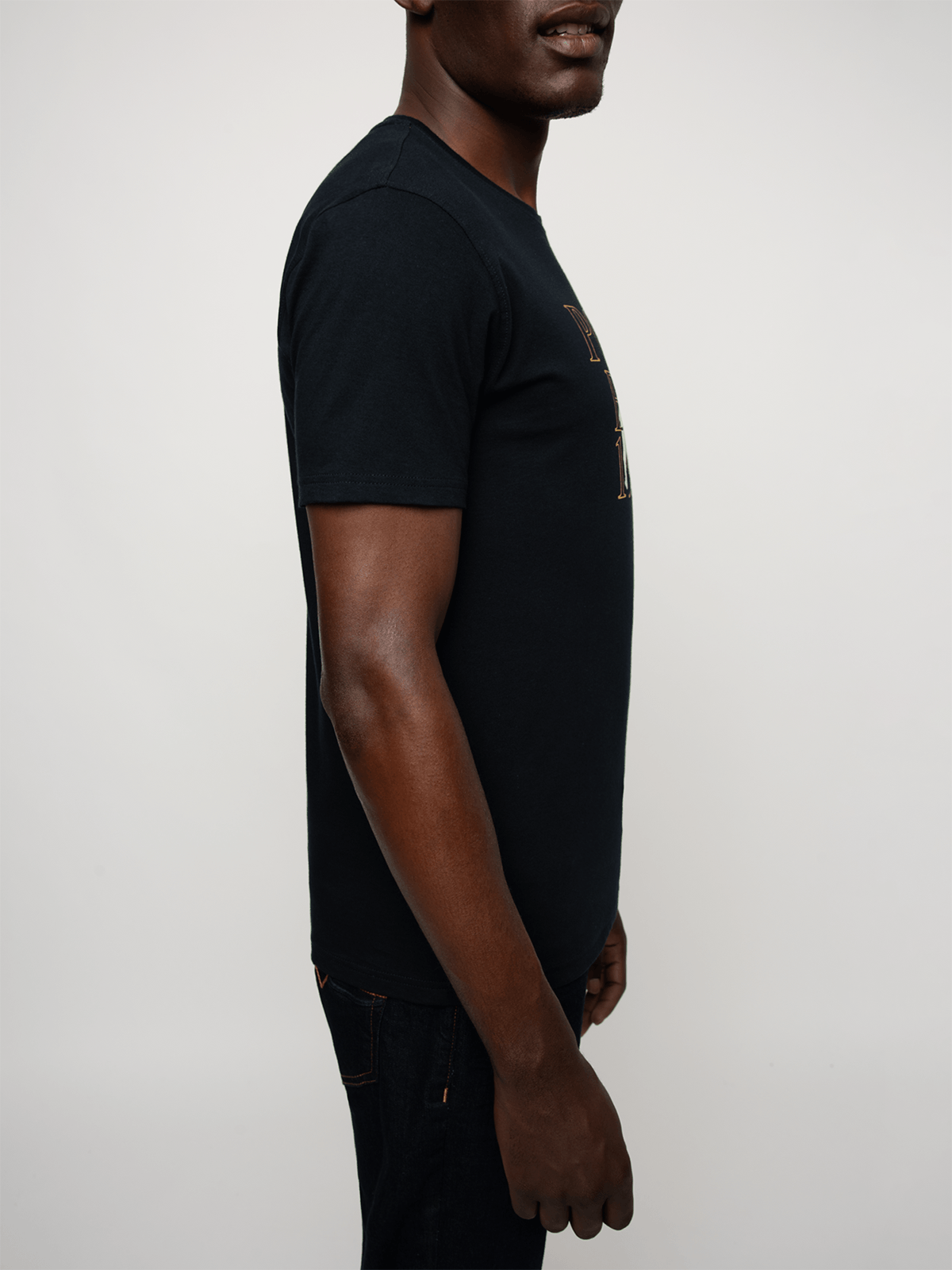 Polo Mens Logo Print T-Shirt In Navy