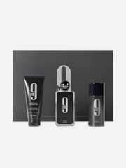 Afnan 9 Pm Black 3 Piece Edp Gift Set For Men