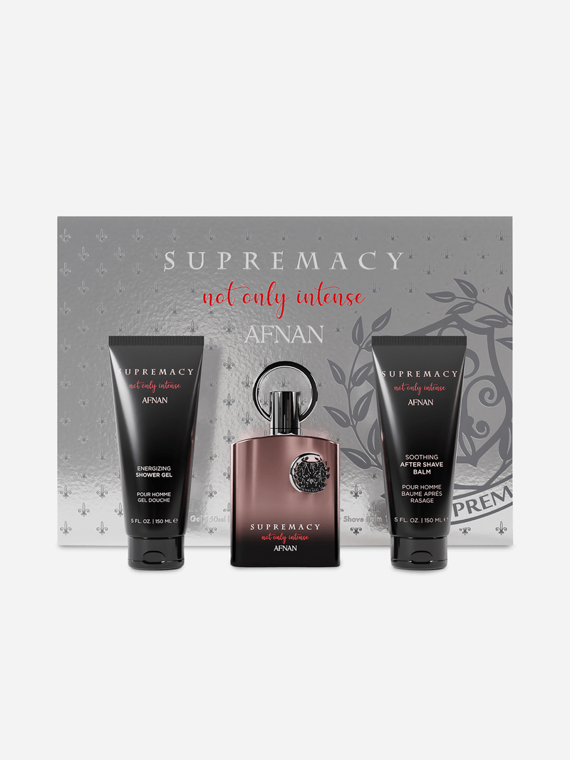 Afnan Supremacy Not Only Intense 3 Piece Edp Gift Set For Men