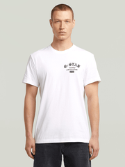 G-Star Raw Mens Studio Arms T-Shirt In White