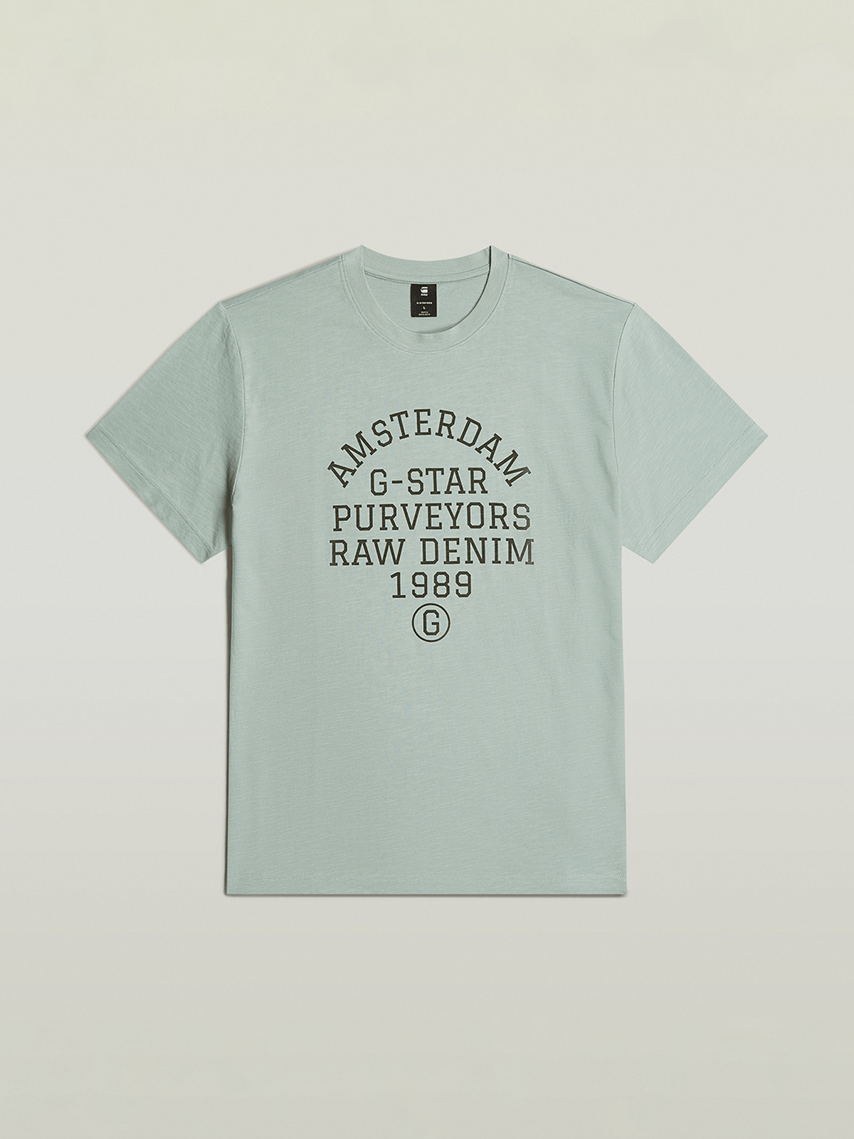 G-Star Raw Mens Purveyors T-Shirt In Ice Green