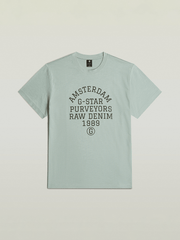 G-Star Raw Mens Purveyors T-Shirt In Ice Green