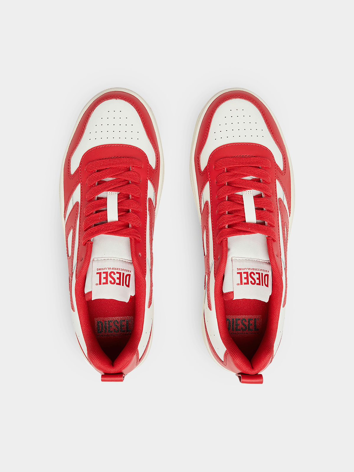 Diesel Mens S-Ukiyo Sneakers In Vanilla Ice