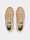 Diesel Mens S-Oval Skate Low Sneakers In Brown
