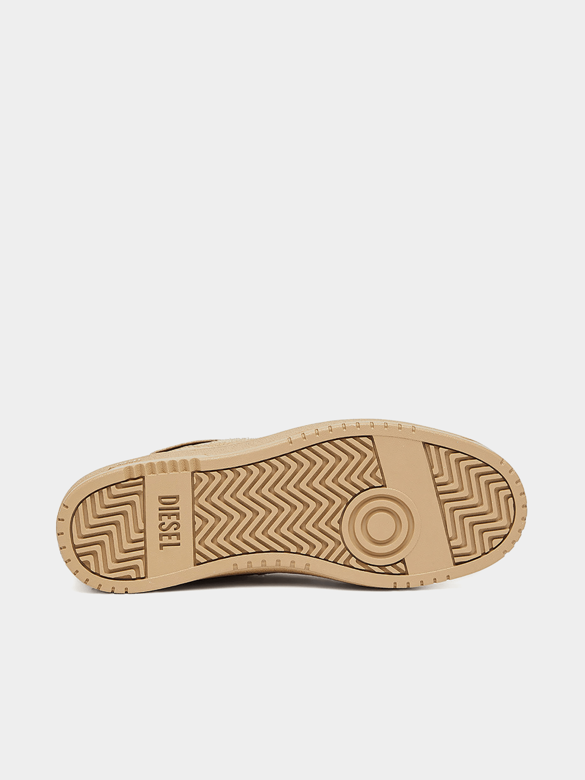 Diesel Mens S-Oval Skate Low Sneakers In Brown