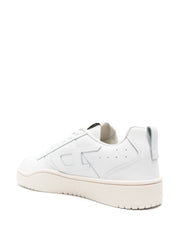 Diesel Mens S-Ukiyo V2 Low Star White Sneaker