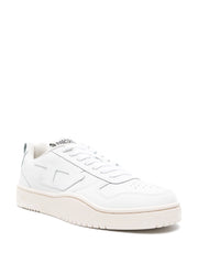 Diesel Mens S-Ukiyo V2 Low Star White Sneaker