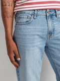 Guess Mens Skinny Jeans In Light Wash