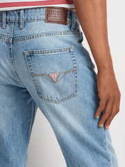 Guess Mens Skinny Jeans In Light Wash