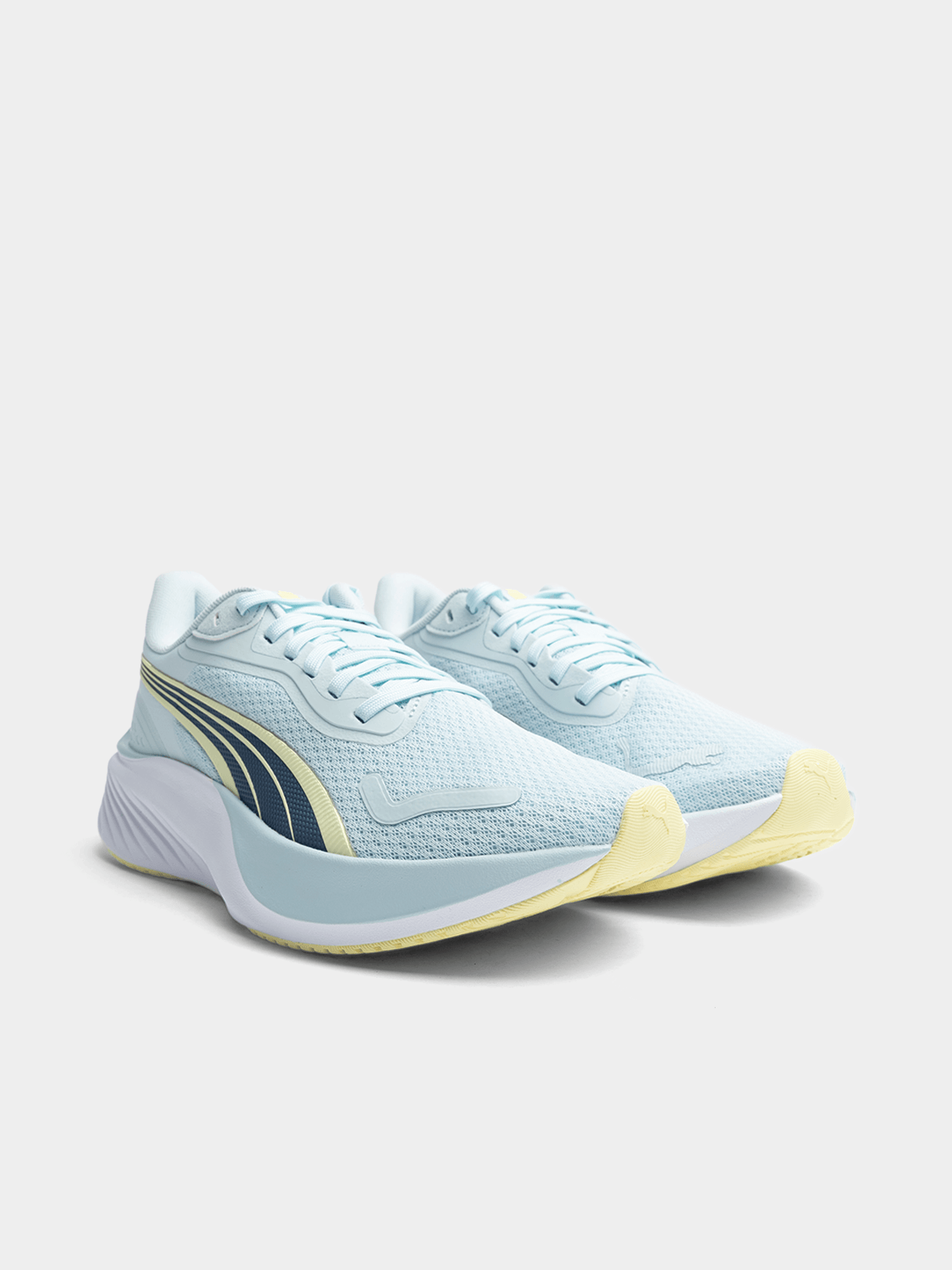 Puma Mens Pounce Lite Sneakers In Sea Glass/Light Indigo