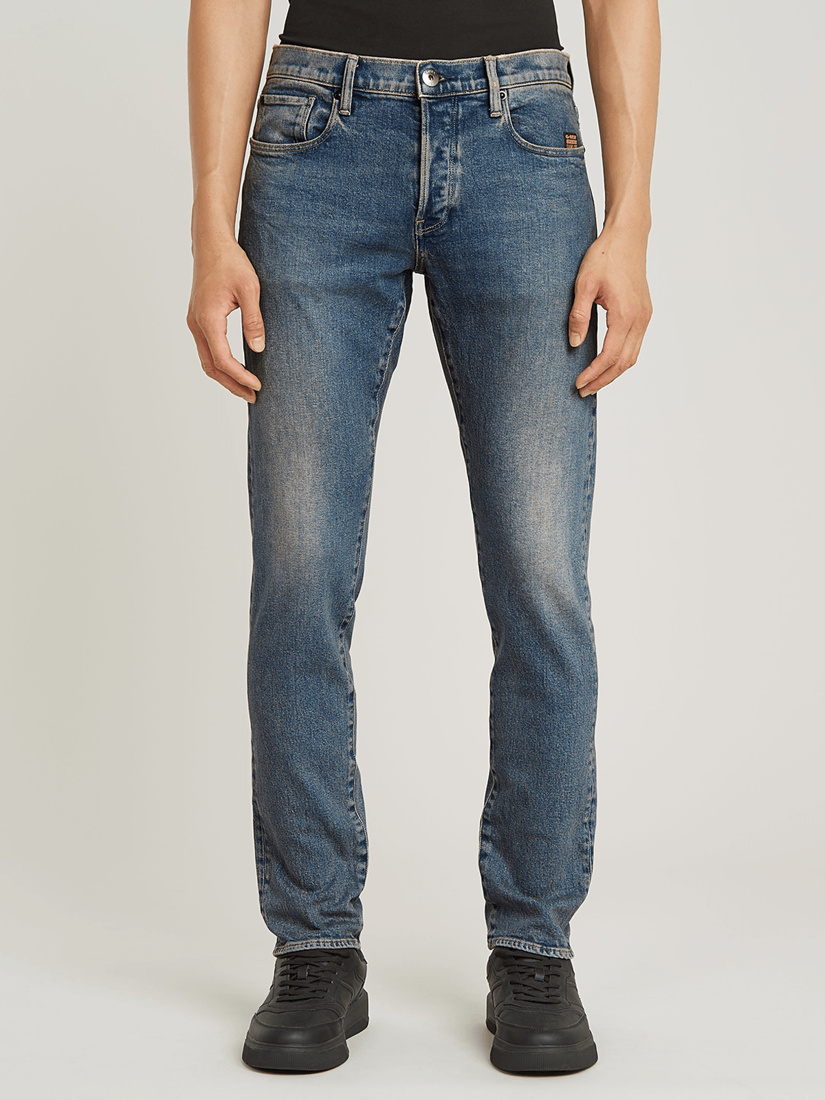 G-Star Raw Mens Slim Jeans In Medium Age