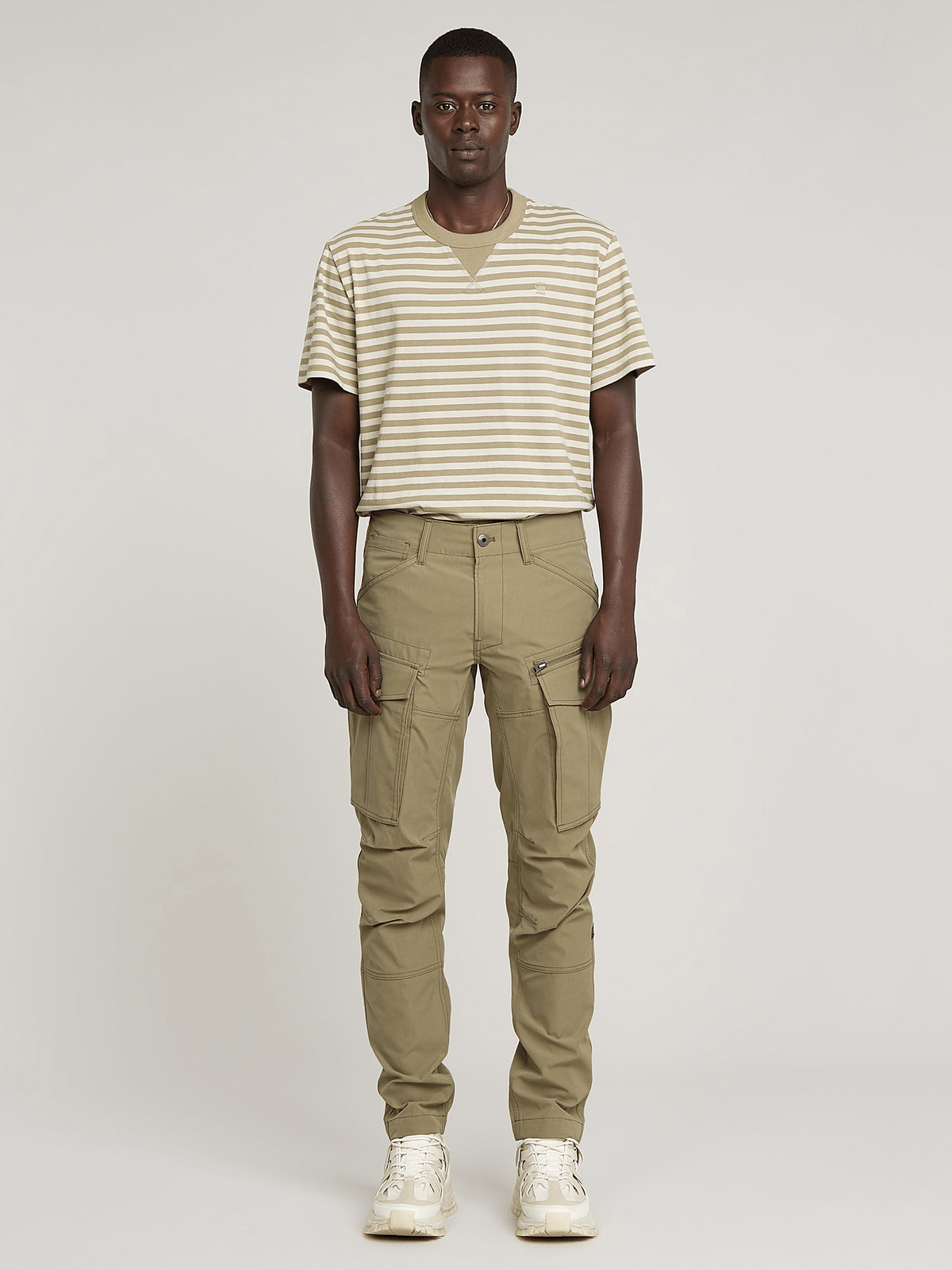 G-Star Raw Mens Rovic Zip 3D Regular Tapered Ensis Green