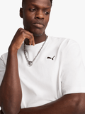 Puma Mens Essential Small Logo T-Shirt In White