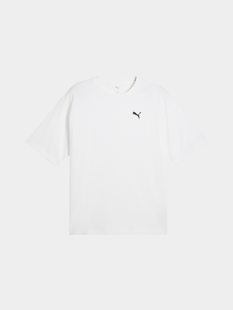 Puma Mens Essential Small Logo T-shirt In White