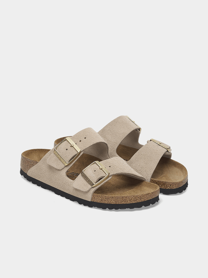 Birkenstock 1009527 Arizona Suede Leather Shoes Mi