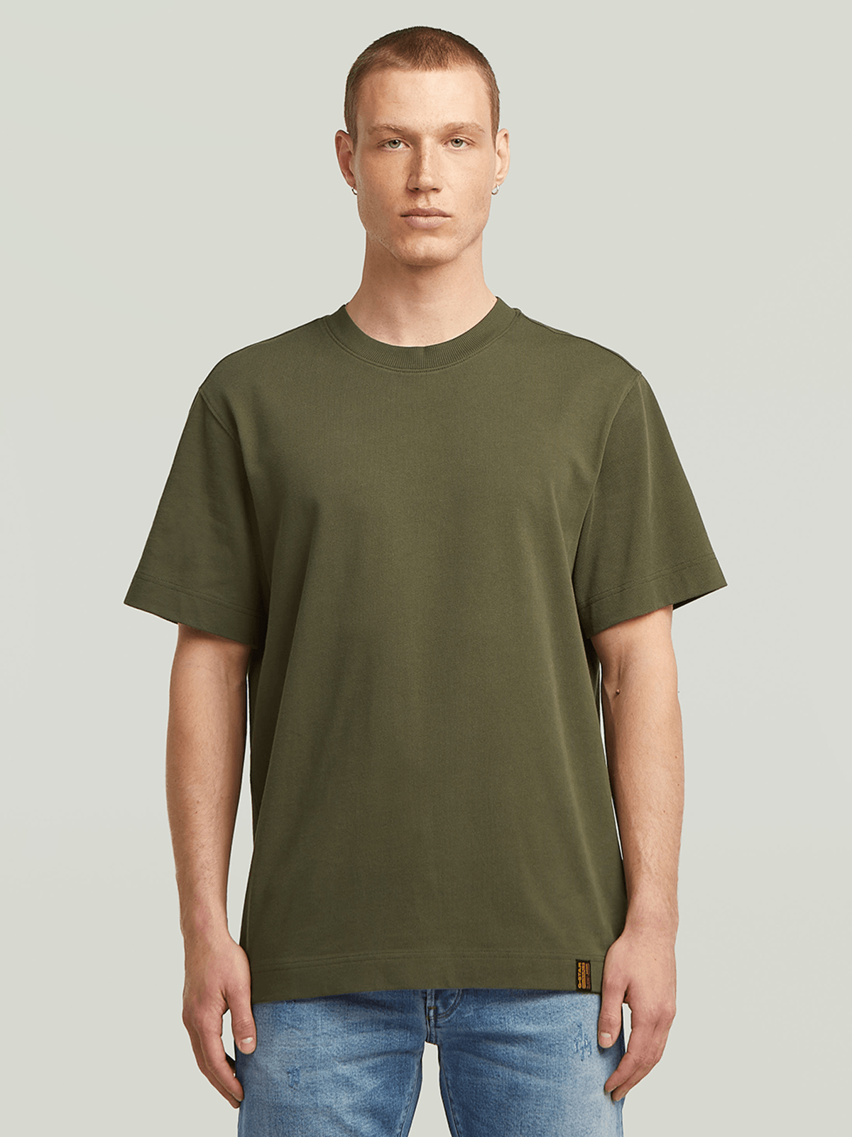 G-Star Raw Mens Essential T-Shirt In Combat