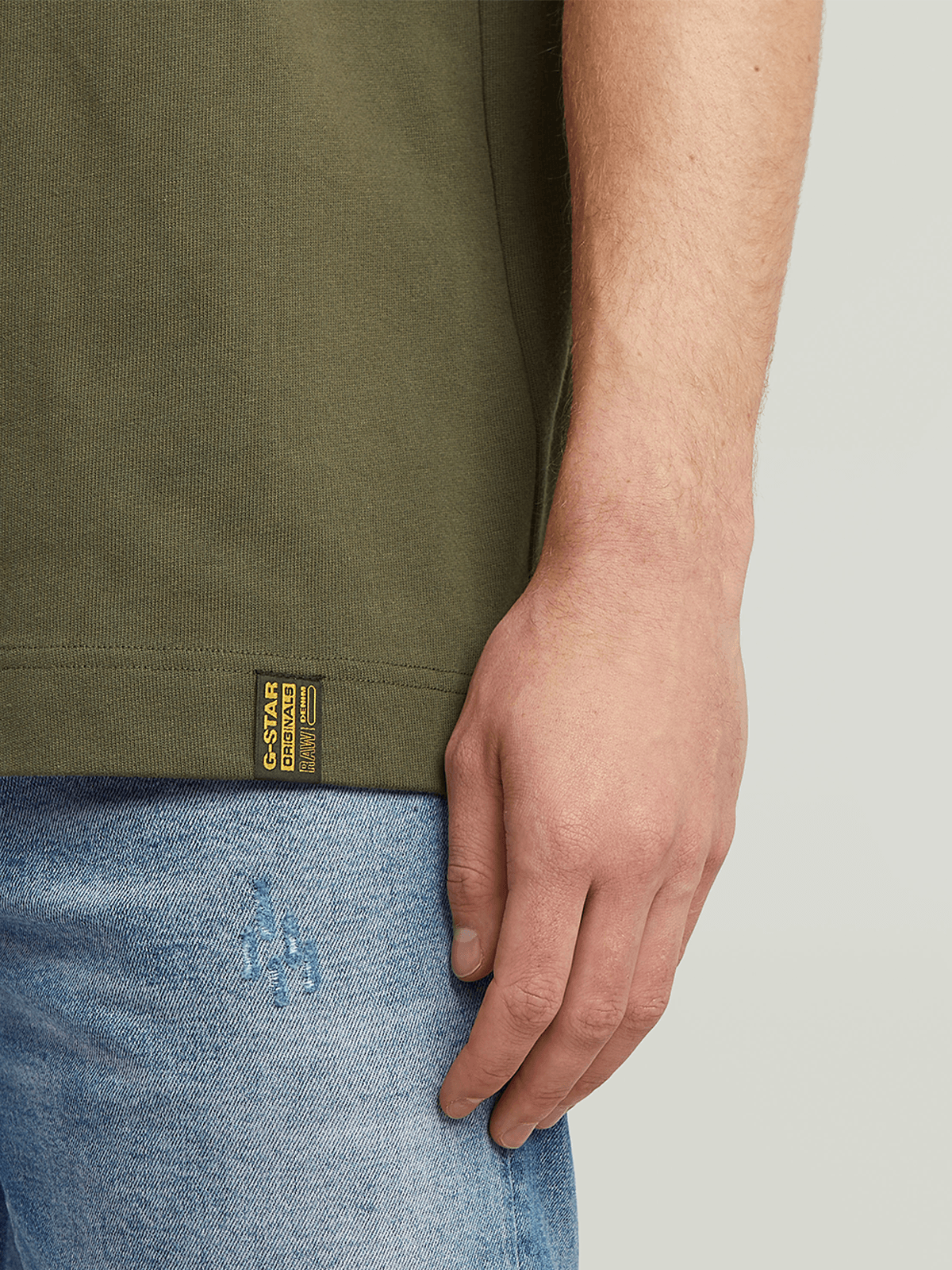 G-Star Raw Mens Essential T-Shirt In Combat