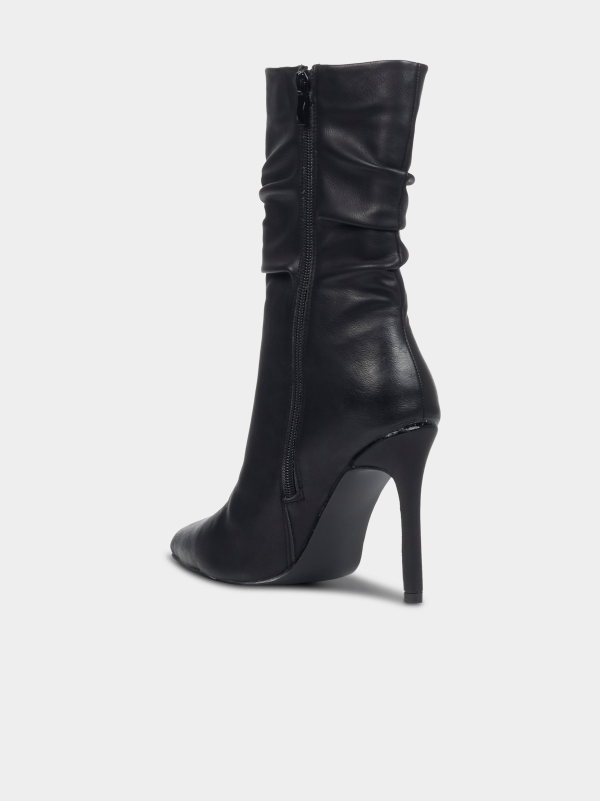 Miss Black Boss 3 Heel Boots In Black