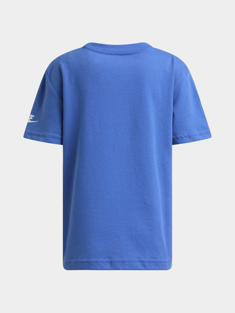 Nike Boys Stay Spicy T-Shirt In Blue