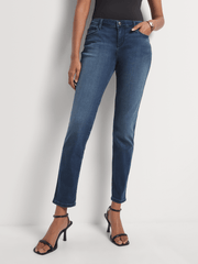 Guess Womens Power Skinny Jeans In Dark Wash