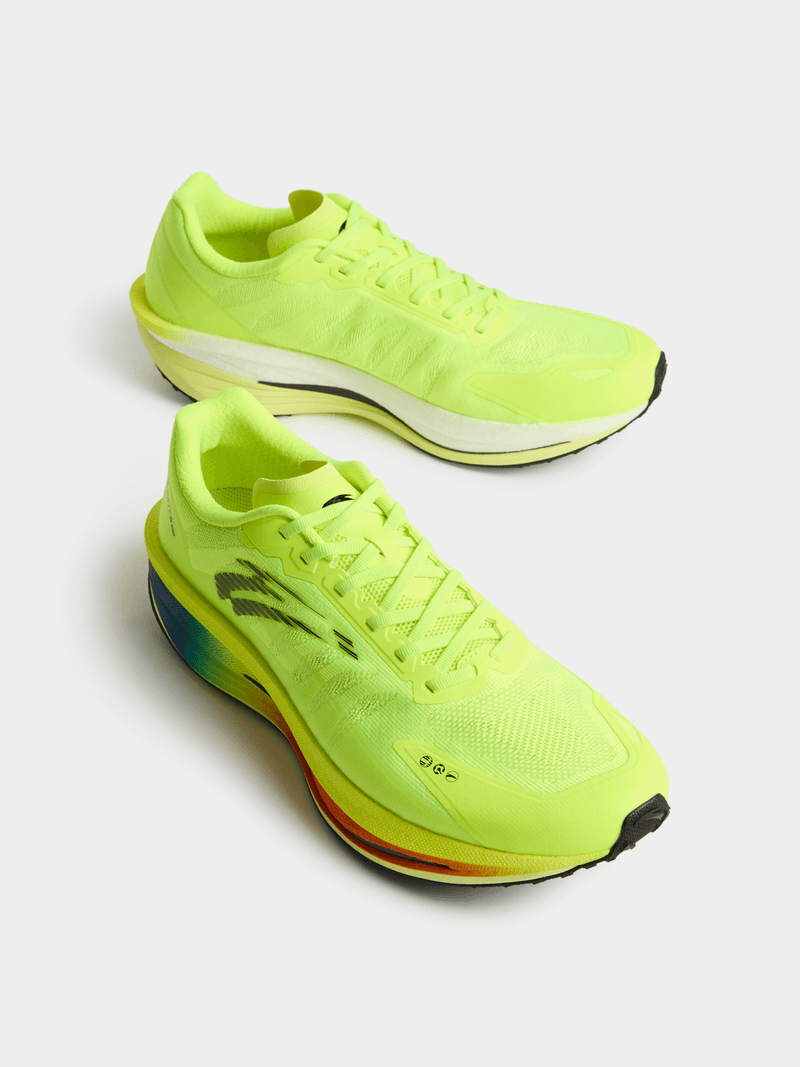 Anta Mens Rocket Pro Running Shoes In Neon Yellow