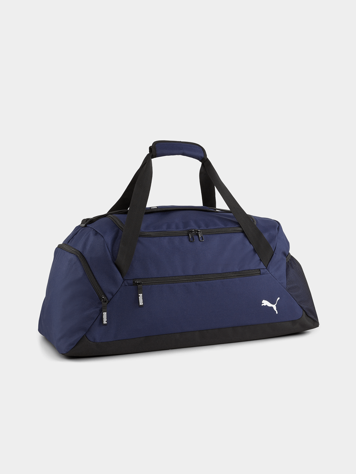 Puma Unisex Teamgoal Medium Duffel Teambag In Navy