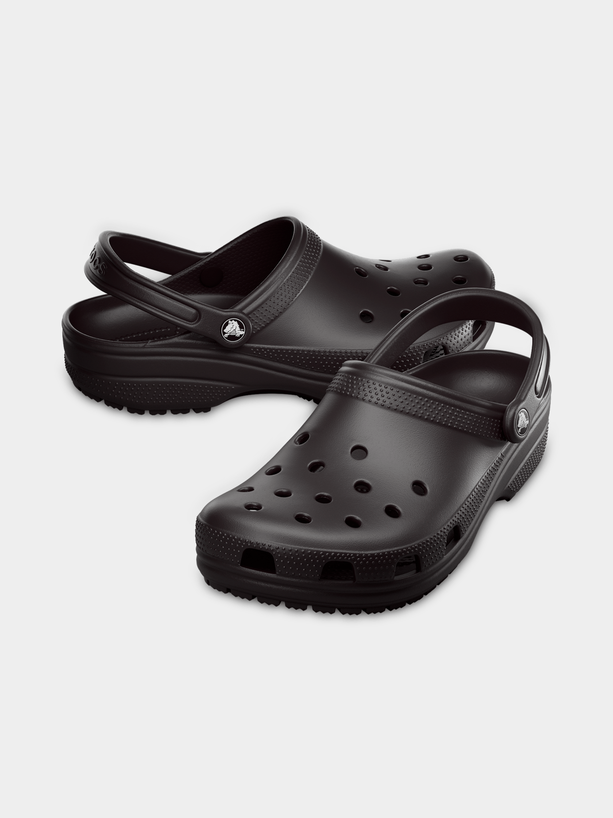 Crocs Unisex Classic Shoes In Black