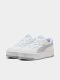 Puma Womens Court Lally Skye Sneakers In White And Grey