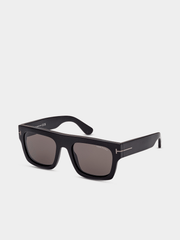 Tom Ford Icon Unisex Sunglasses In Black