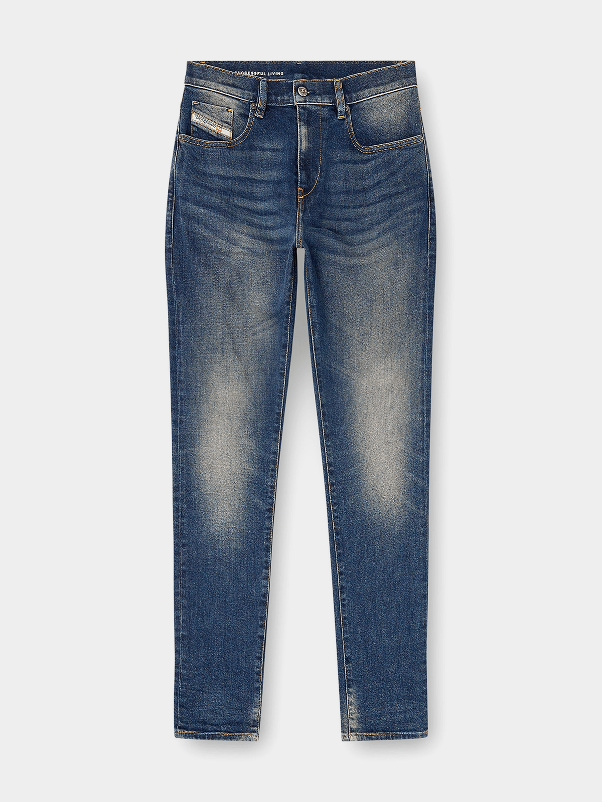 Diesel Mens Skinny Jeans In Dark Denim