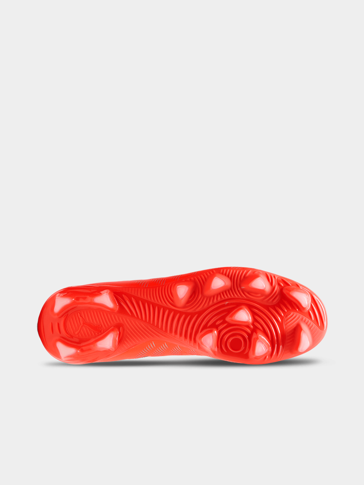 Puma Mens Future 9 Play Glowing Soccer Shoes In Neon Red