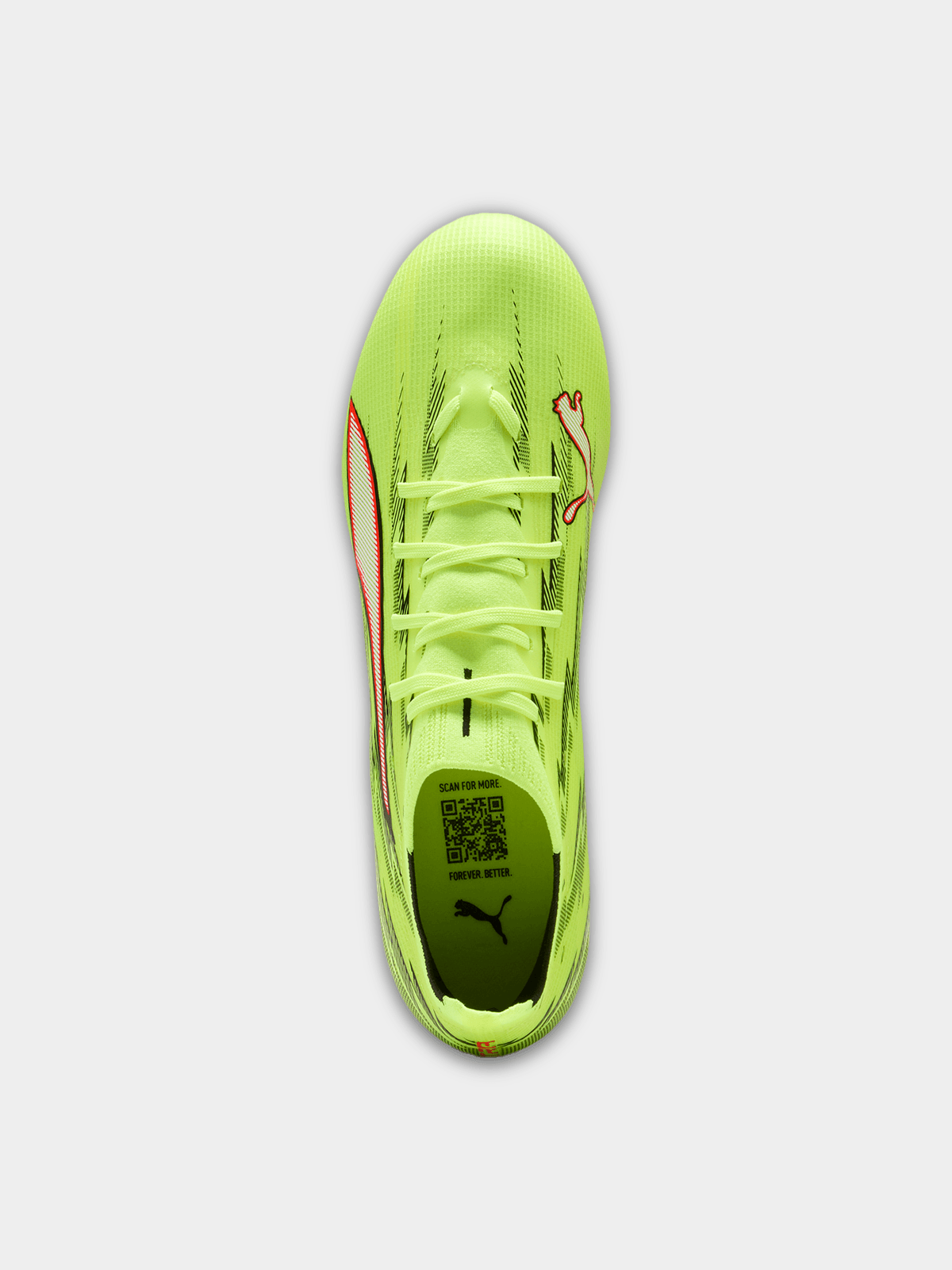 Puma Mens Ultra 6 Match Soccer shoes In Lime