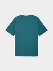 Puma Mens Essential Relaxed Small No.1 T-Shirt In Teal