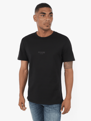 Guess Mens Aidy Cn Ss Tee Black