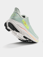 Hoka Womens Clifton 10 Shoes in Green