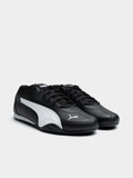 Puma Mens Catch Puma Sneakers In Black/White