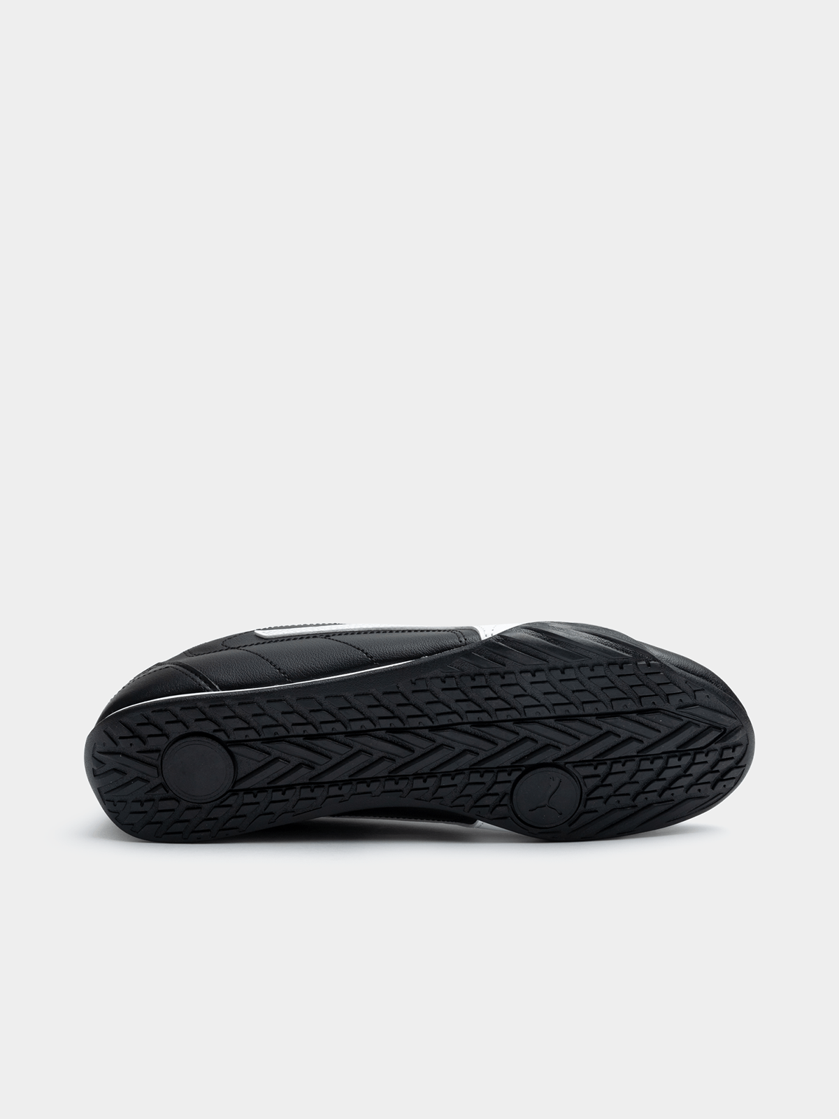 Puma Mens Catch Puma Sneakers In Black/White