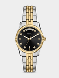 Fossil Womens Scarlette Two Tone Watch In Gold And Silver