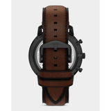 Fossil Mens Neutra Leather Watch In Brown