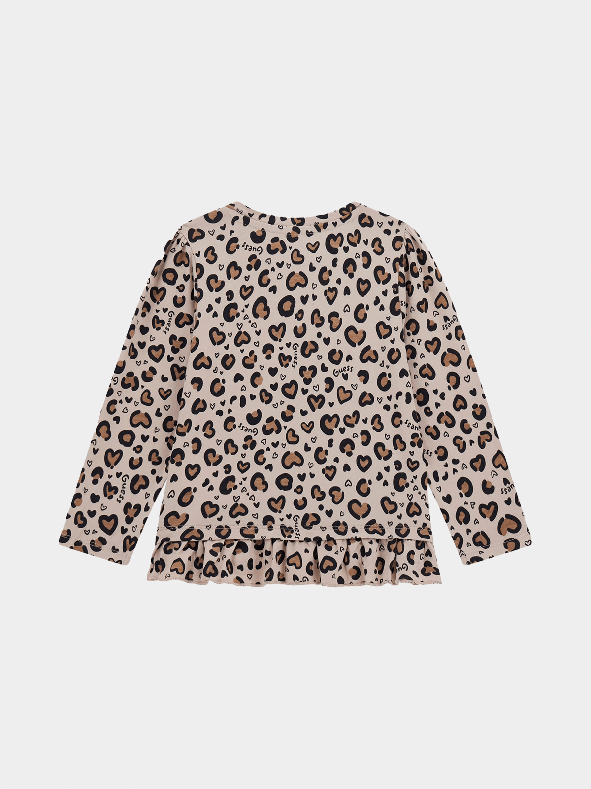 Guess Kids 2G Ls T Shirt Ashen Slate