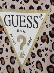 Guess Kids 2G Ls T Shirt Ashen Slate