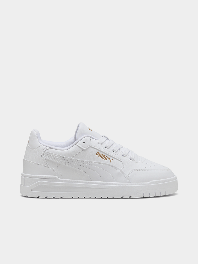 Puma Mens Shuffle Downtown Sneakers In White