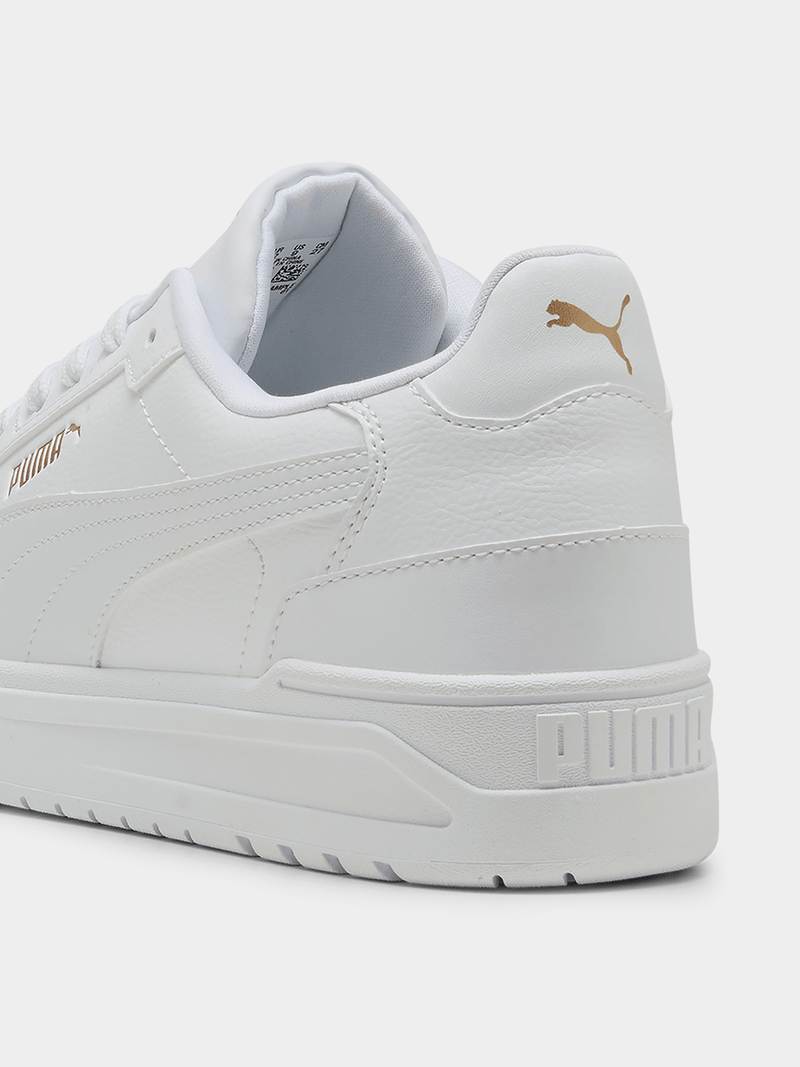 Puma Mens Shuffle Downtown Sneakers In White