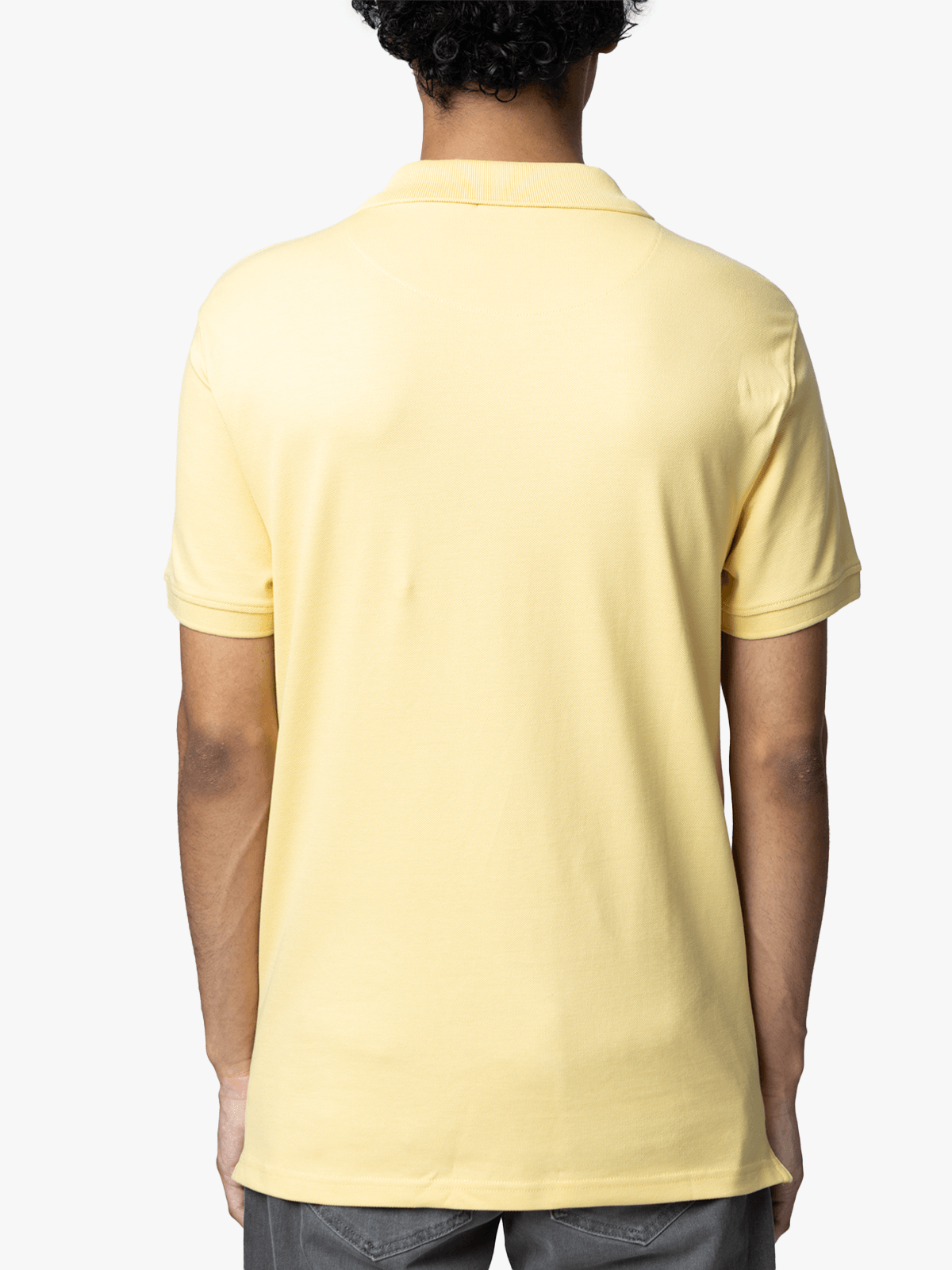 Polo Mens Essential Golfer In Yellow