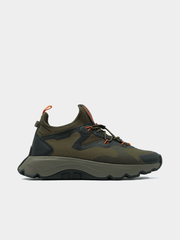 Palladium Mens Thunder Lo Shoes In Olive Night