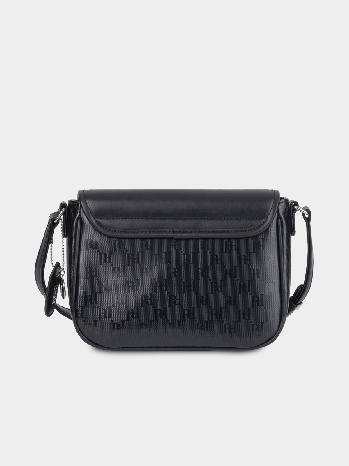 Polo Rockford Flapover Crossbody Bag In Black